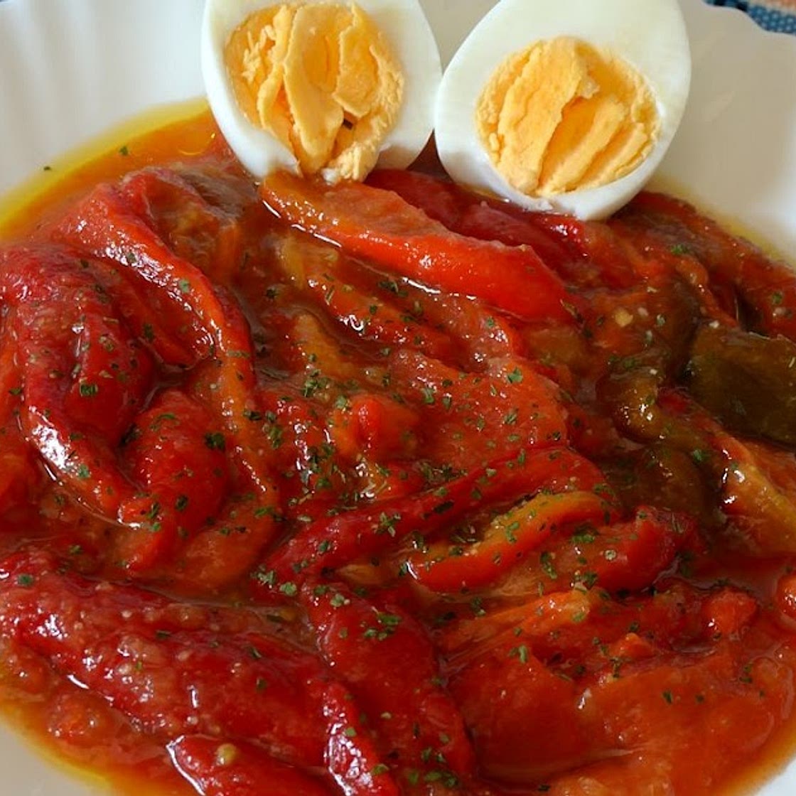 Ensalada de pimientos asados