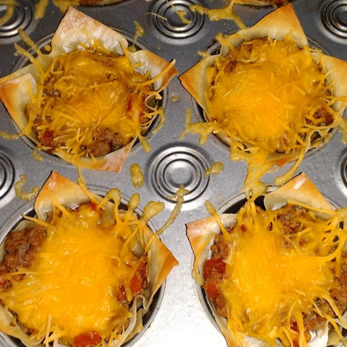Crunchy Taco Cups