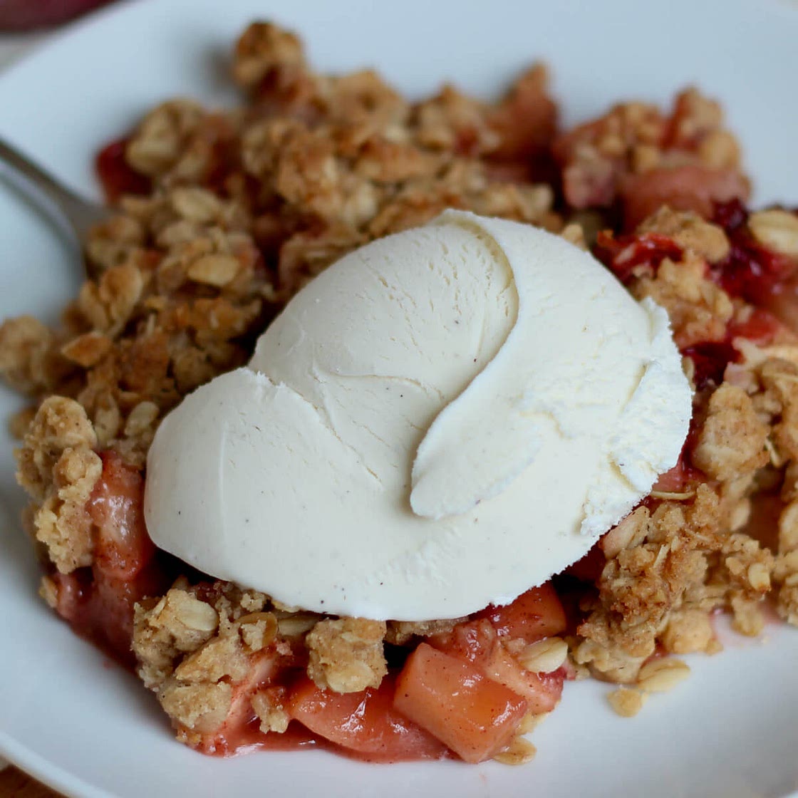 Strawberry Apple Crisp