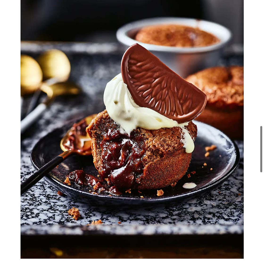 Melt-in-the-Middle Zesty Puds