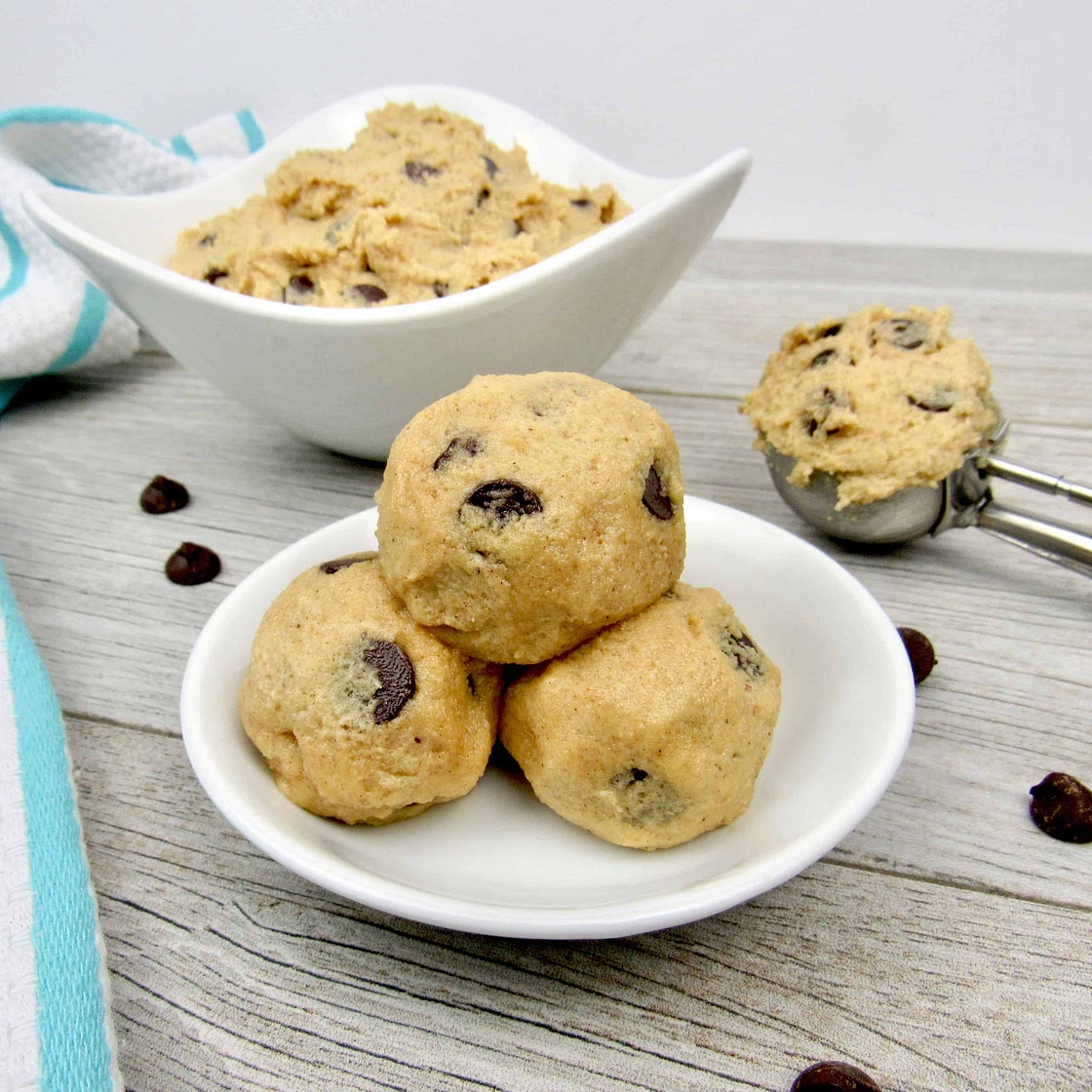 Keto Edible Cookie Dough (Sugar-Free)