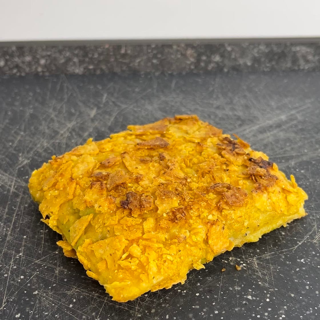 Tortilla chips french toast sandwich