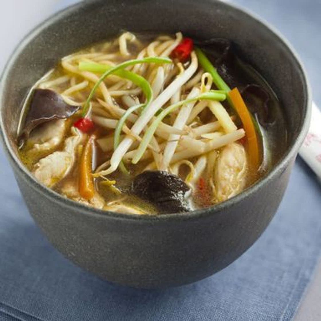 Soupe chinoise poulet