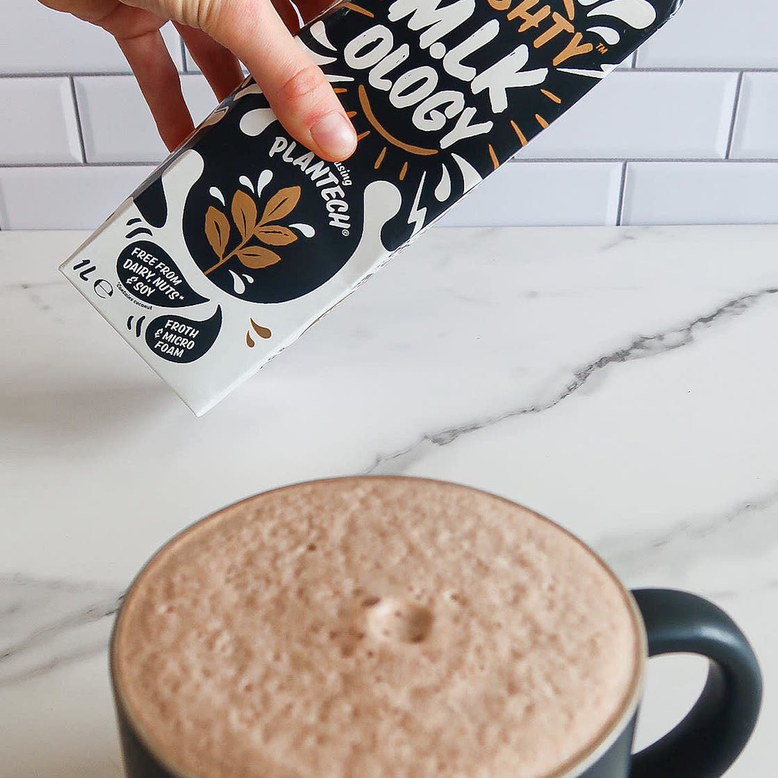 Healthy Tahini Hot Chocolate