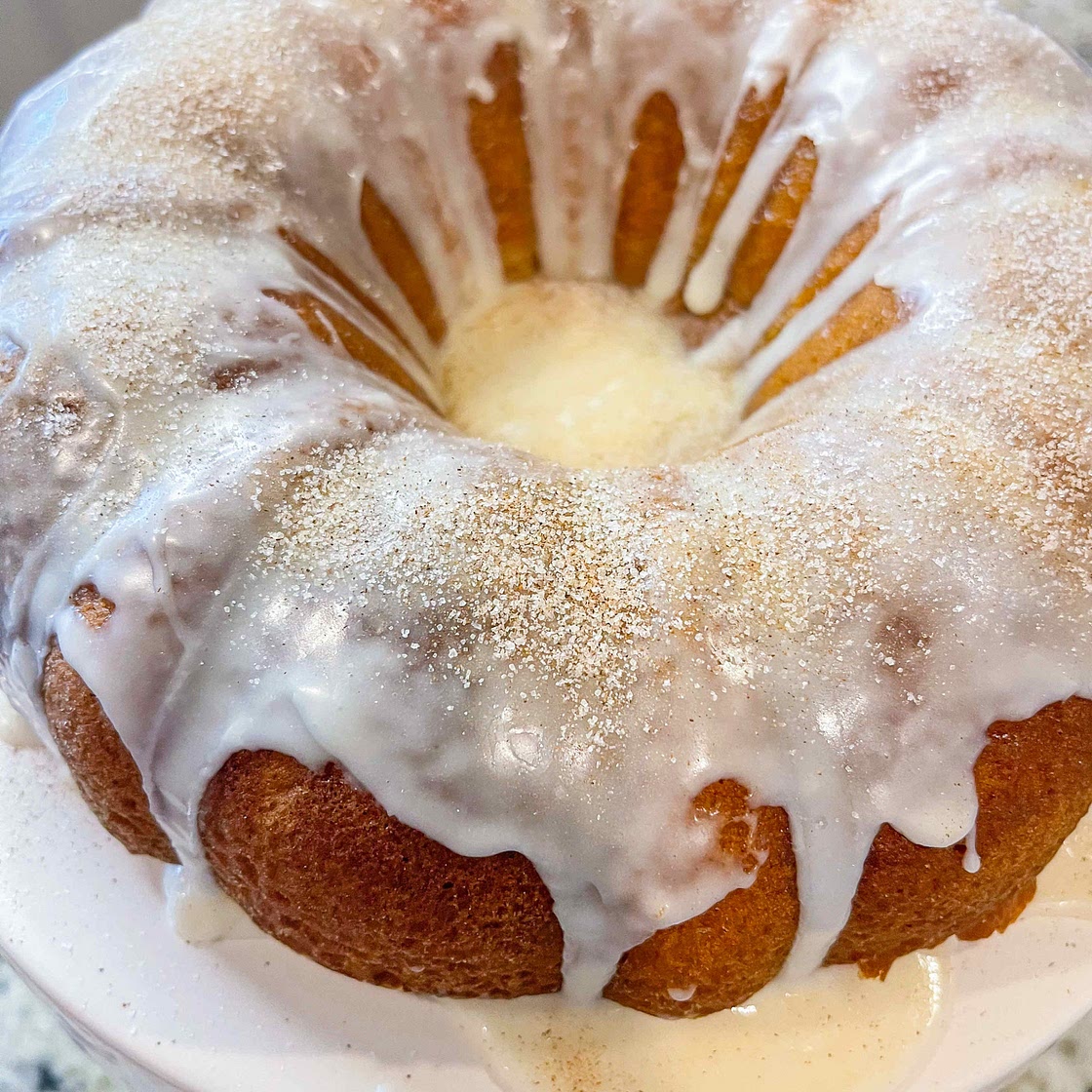 Apple cider bundt cake 