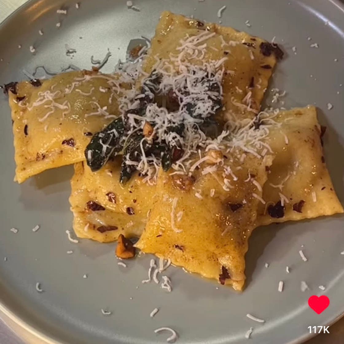 Butternut Squash Ravioli