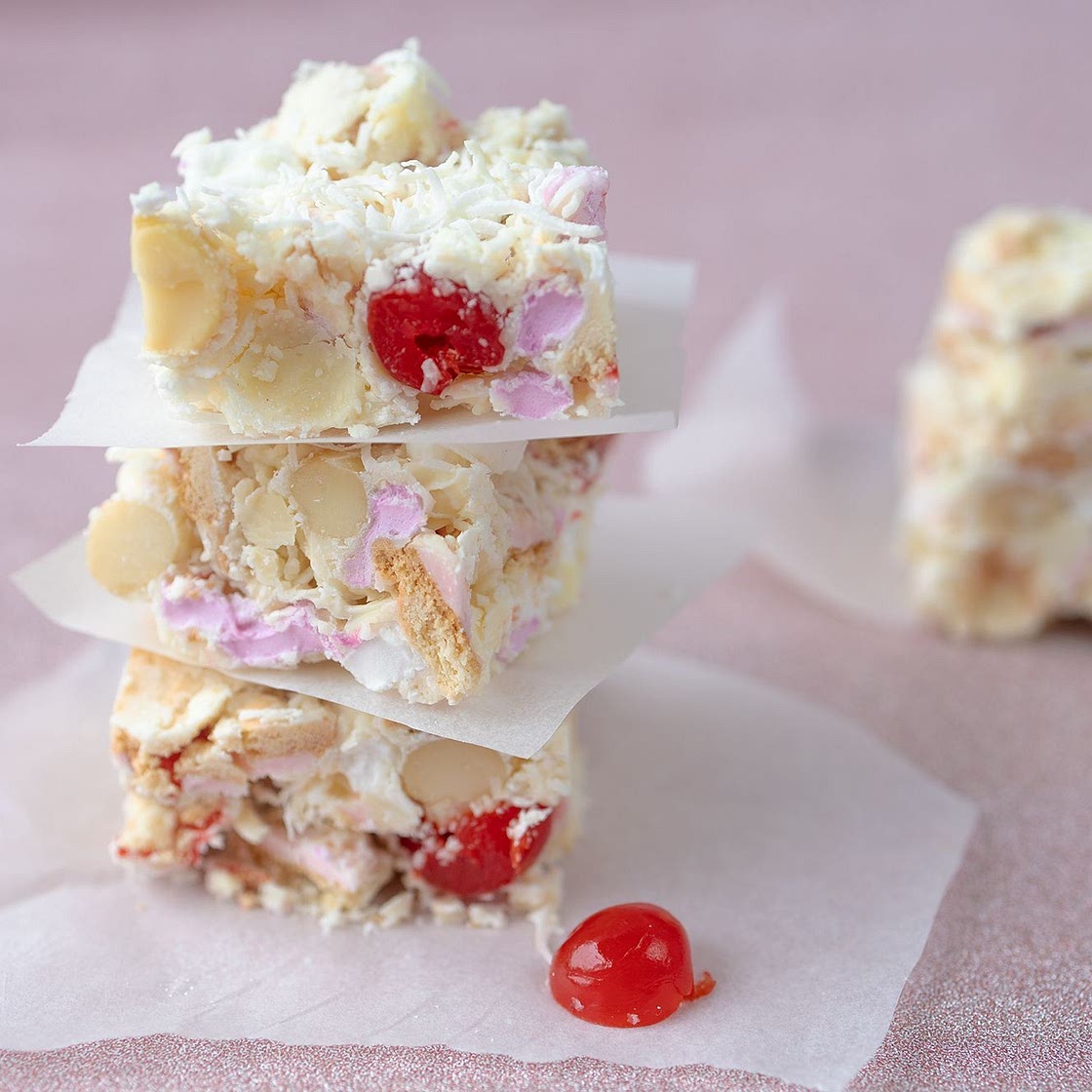 Iced Vovo rocky road recipe