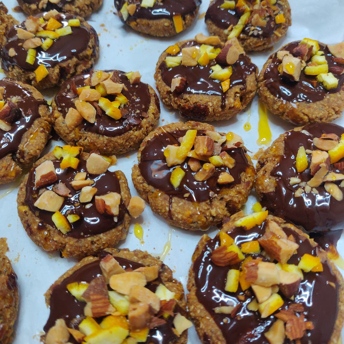 Chocolate orange cookies