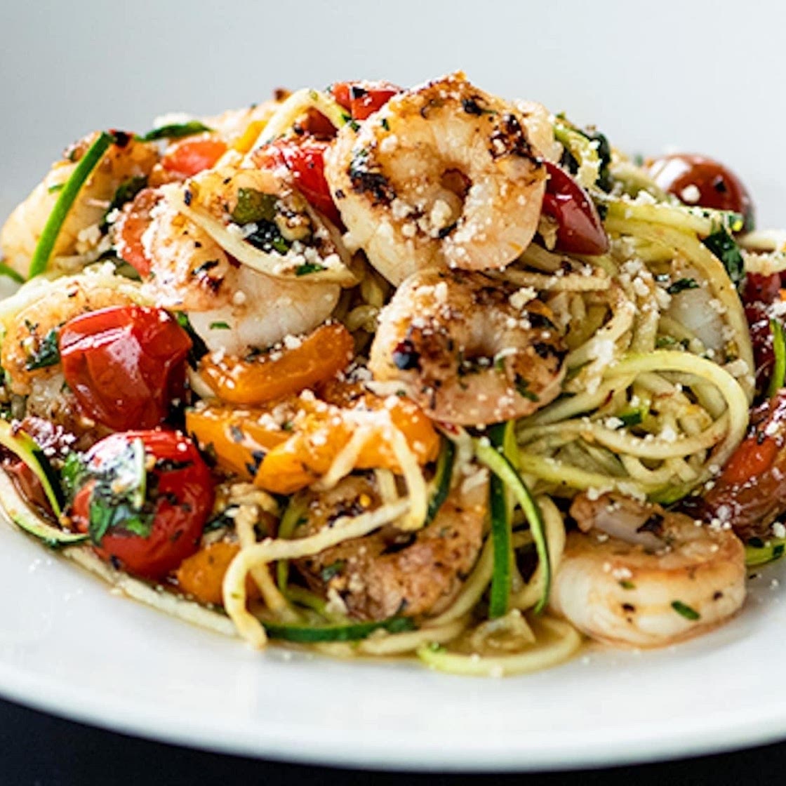 Shrimp Zoodle Bowl