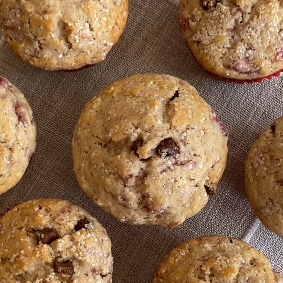WIC Approved Strawberry Muffins