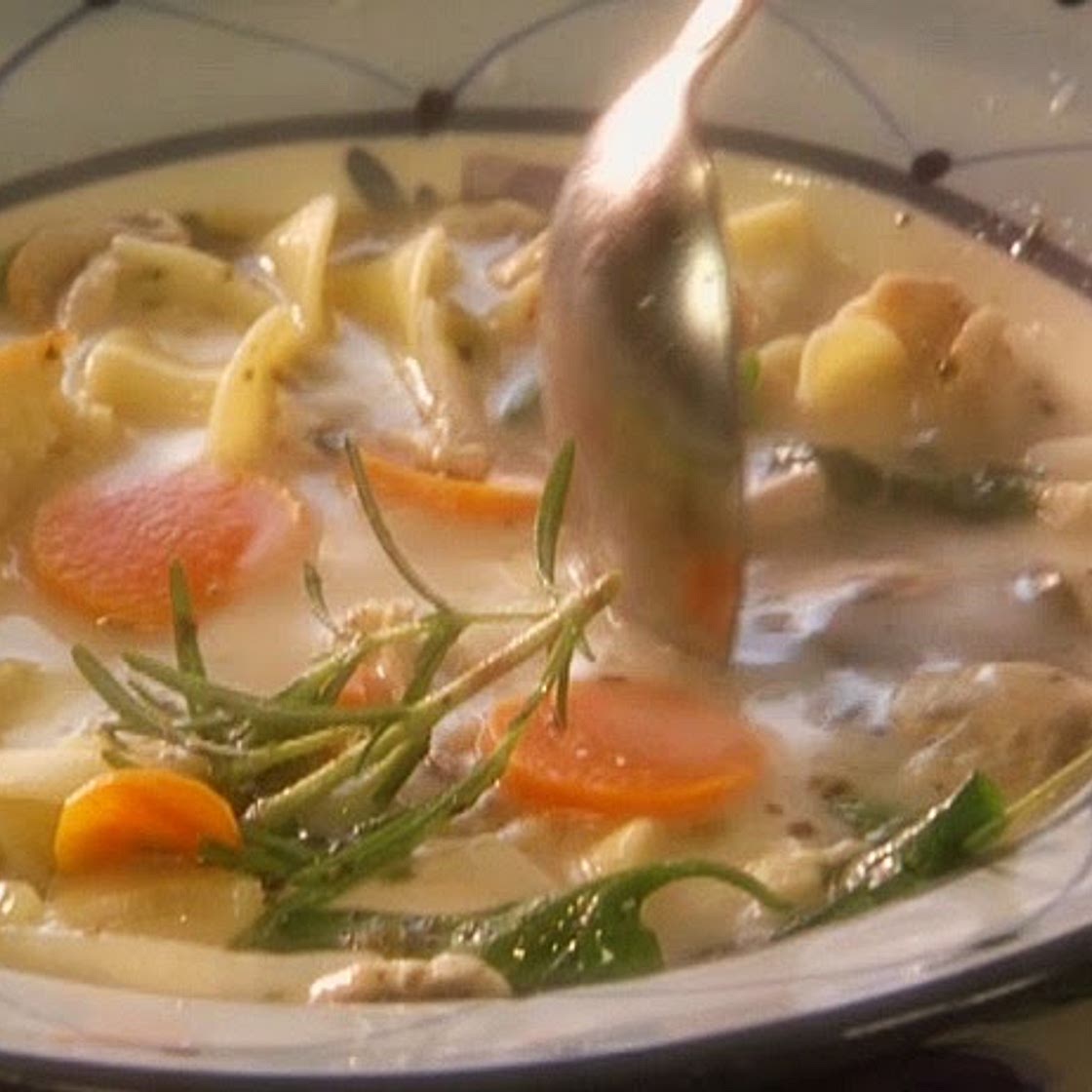 Creamy Chicken Noodle Soup