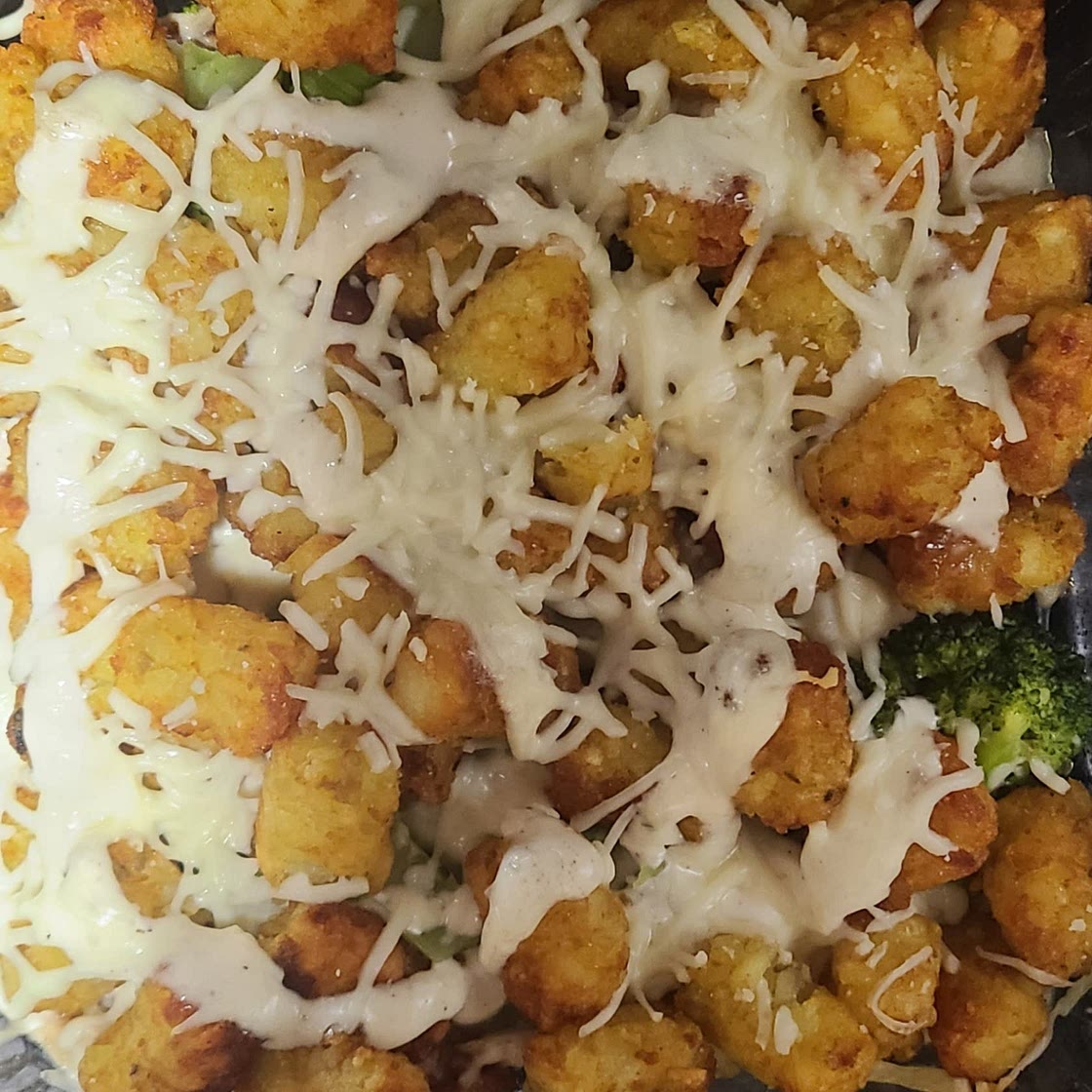 Chicken Bacon Ranch Tater Tot Casserole