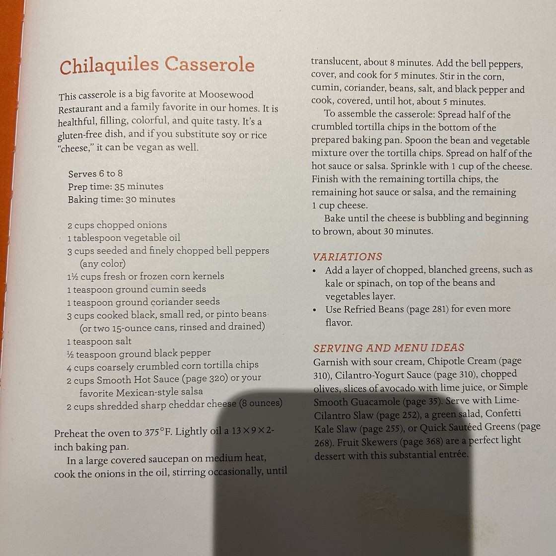 Chilaquiles Casserole 