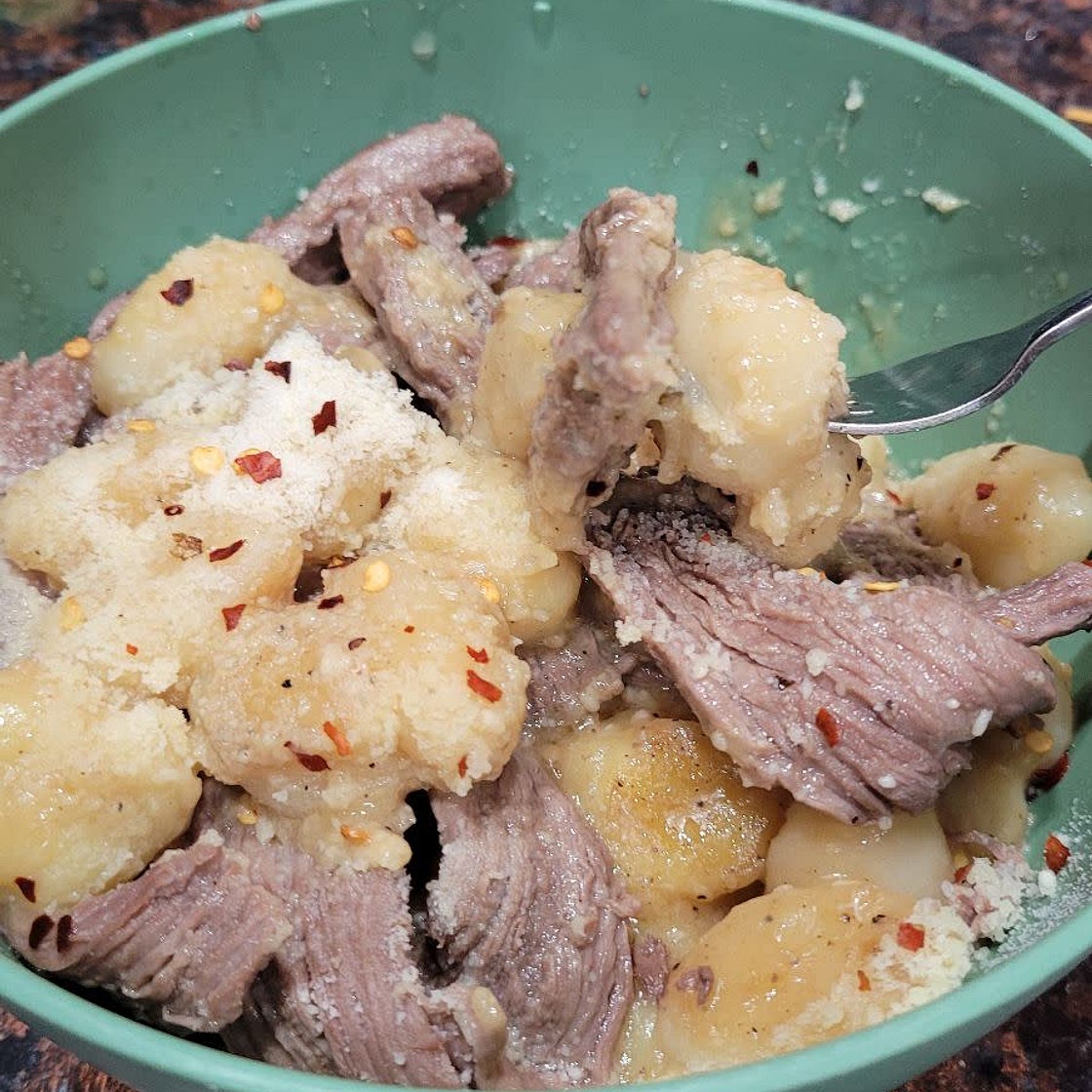 Garlic Butter Gnocchi Flank