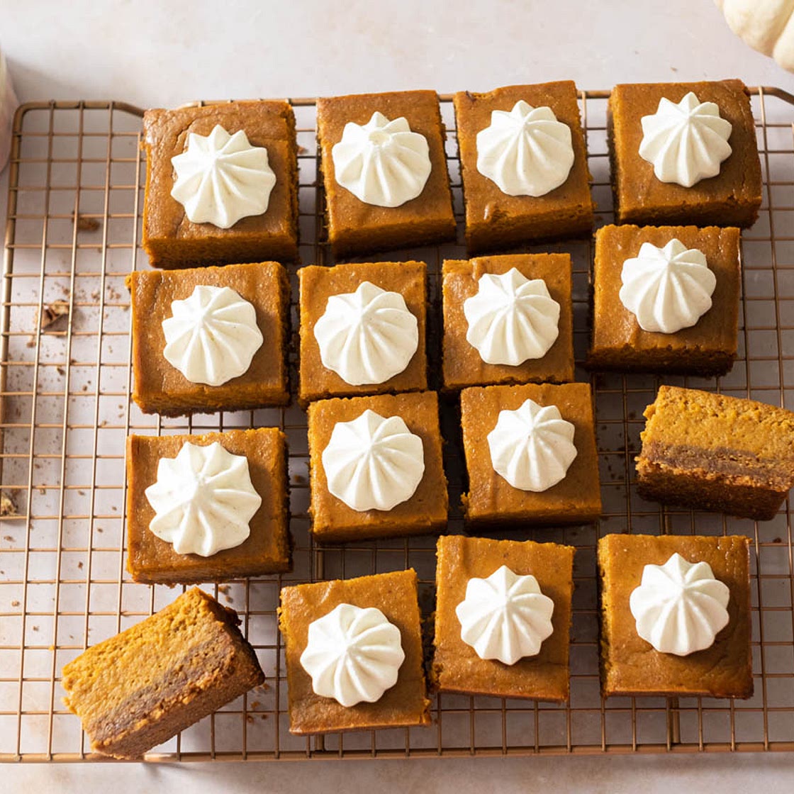 These Pumpkin Pie Squares With Candied Pecans is the Fall Dessert You’ve Been Craving