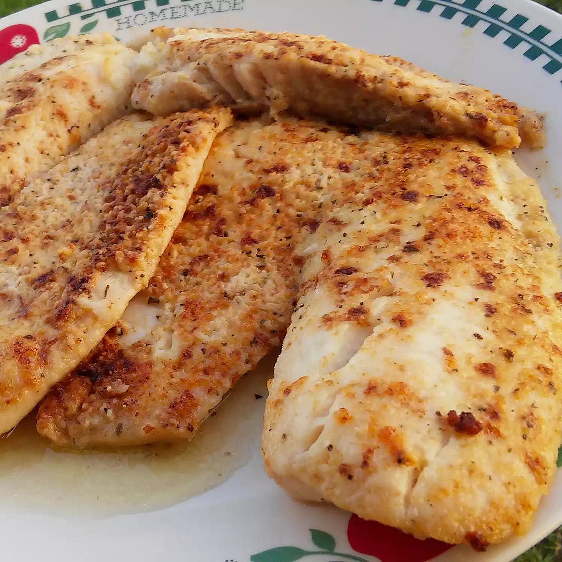 Broiled Parmesan Tilapia