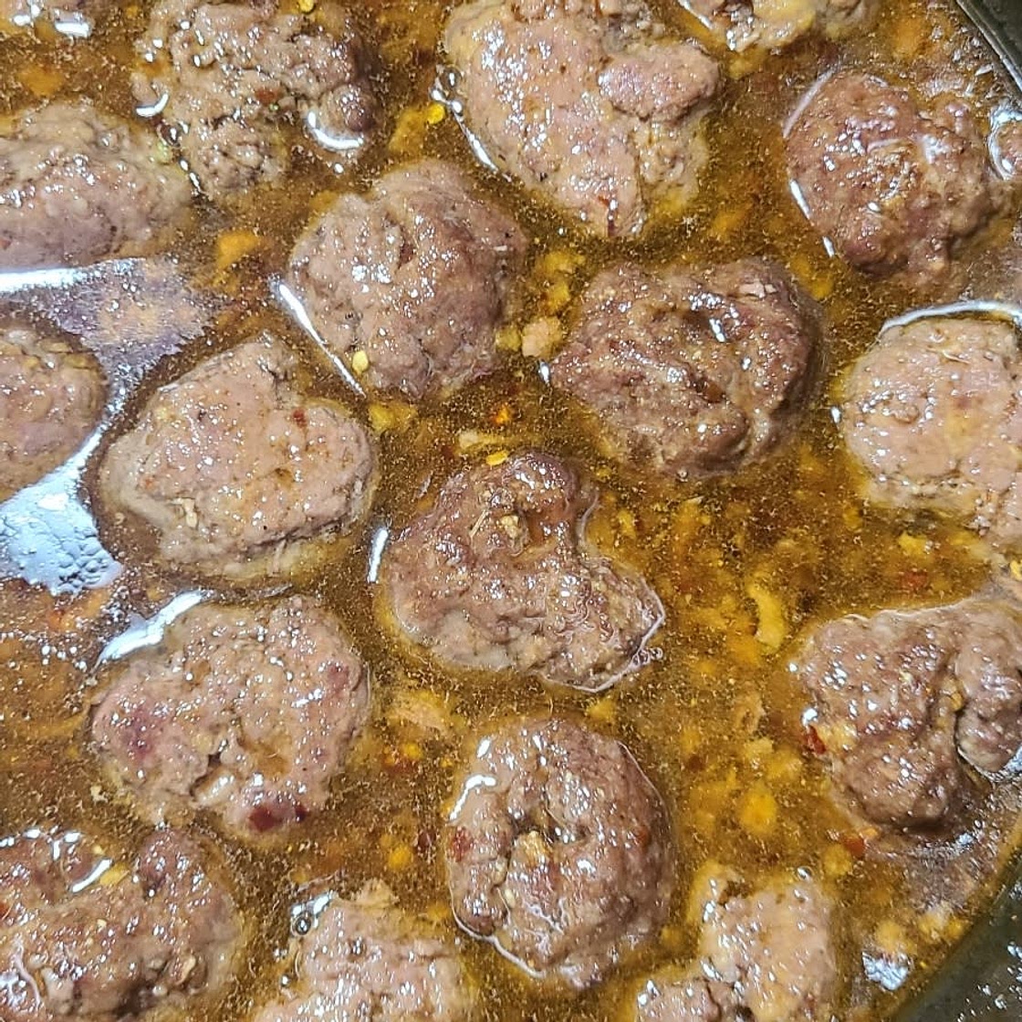 General Tso Chicken Meatballs- Regular and Low Carb Version