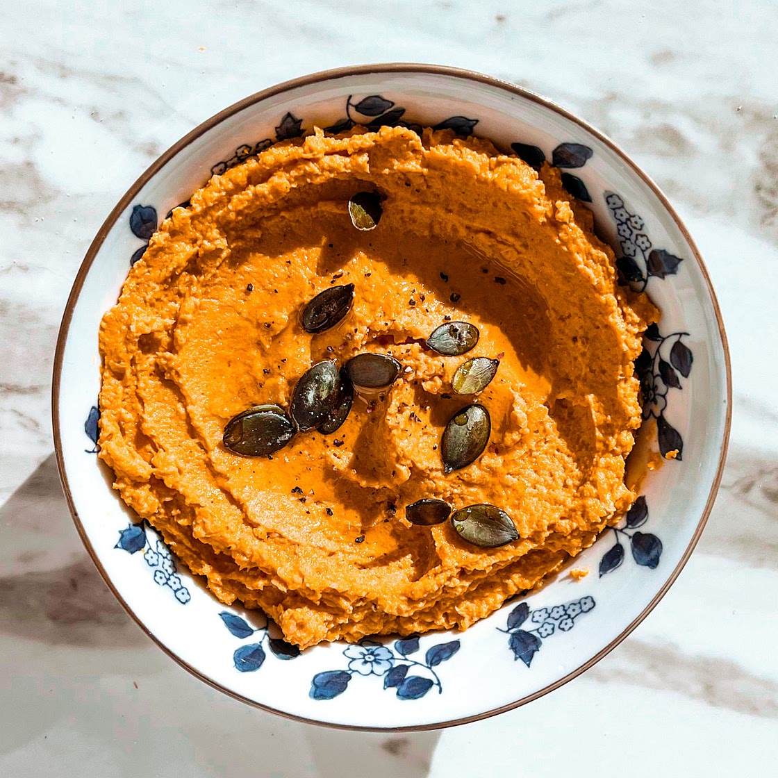 Kürbis- Hummus 