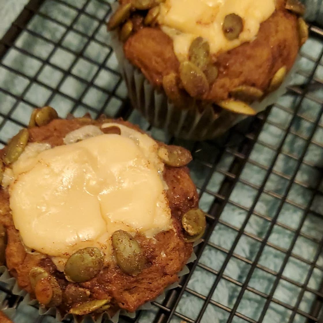 Copycat Starbucks Pumpkin Cream Cheese Muffins