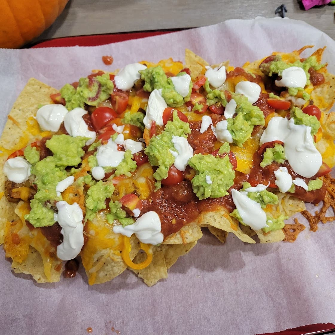 Blackened Shrimp Nachos