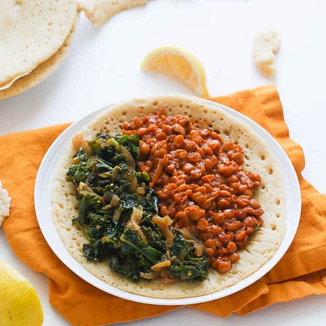 Ethiopian Collard Greens aka Ye’abasha Gomen- Braised collard greens