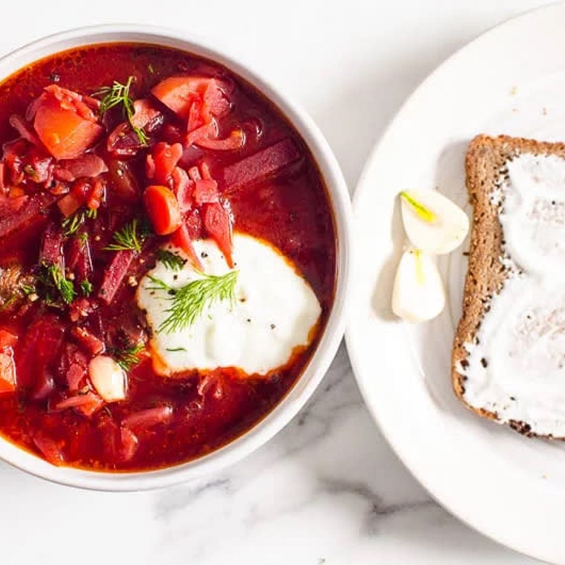 Borscht (Ukrainian Beet Soup)