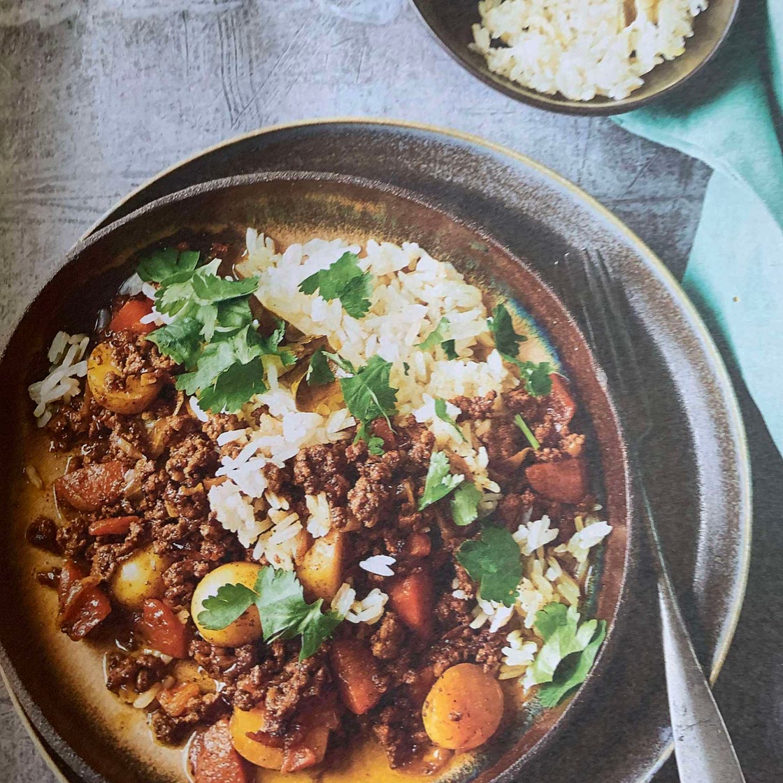 Beef Massaman with New Potatoes