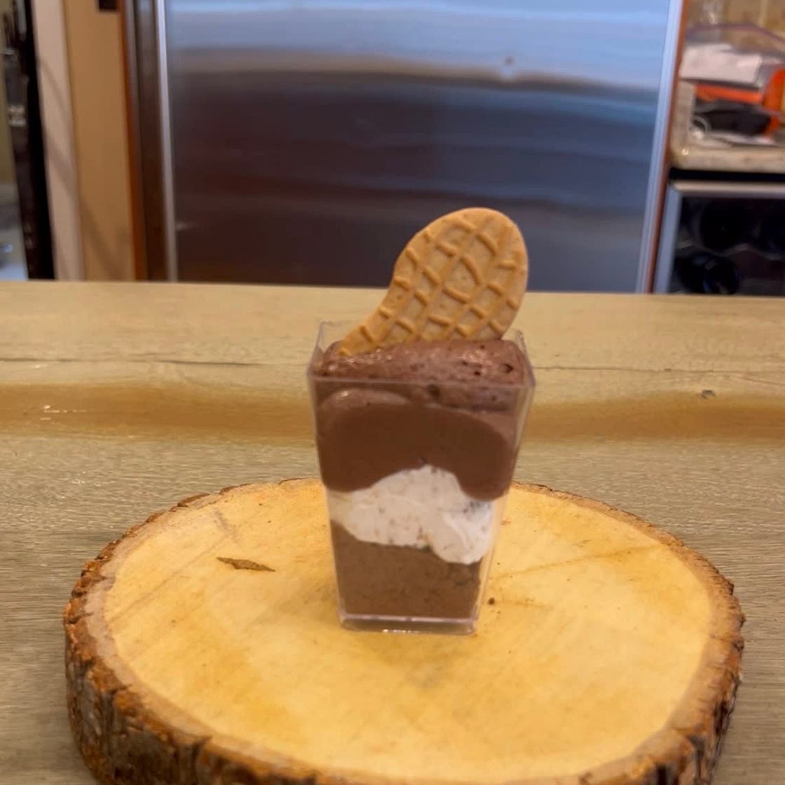 Chocolate Nutter Butter Shooters
