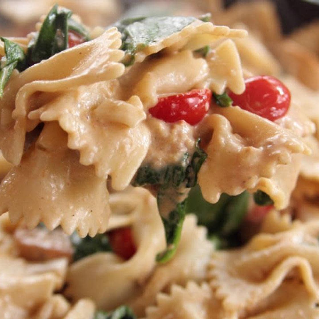 Bow-Tie Skillet Alfredo