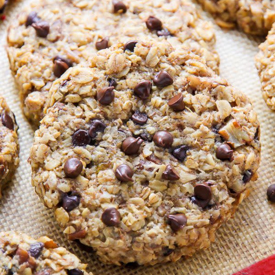 Banana Bread Breakfast Cookies