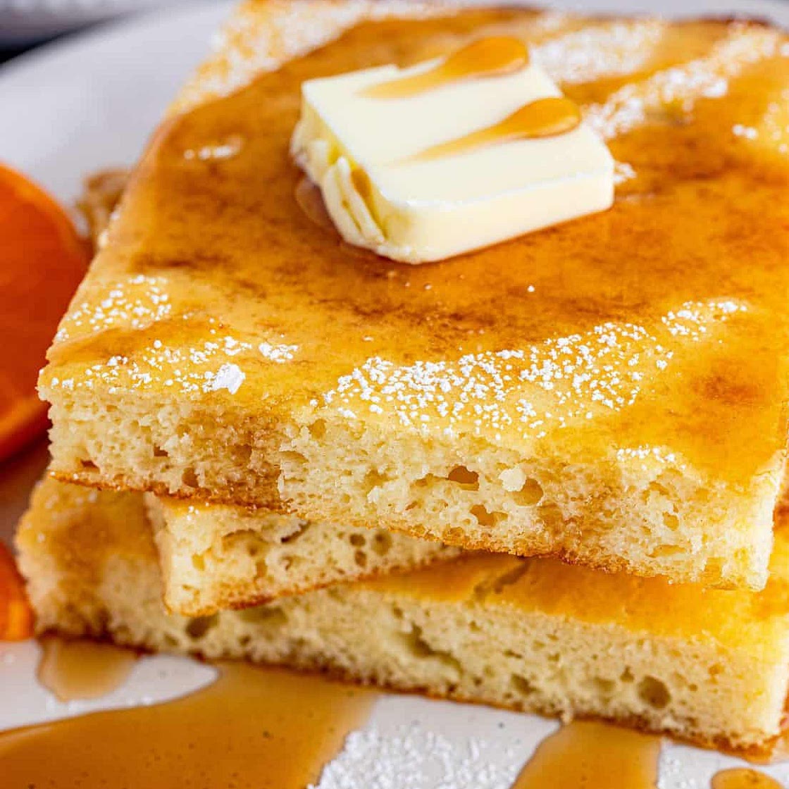 Sheet Pan Pancakes (Two Flavors)