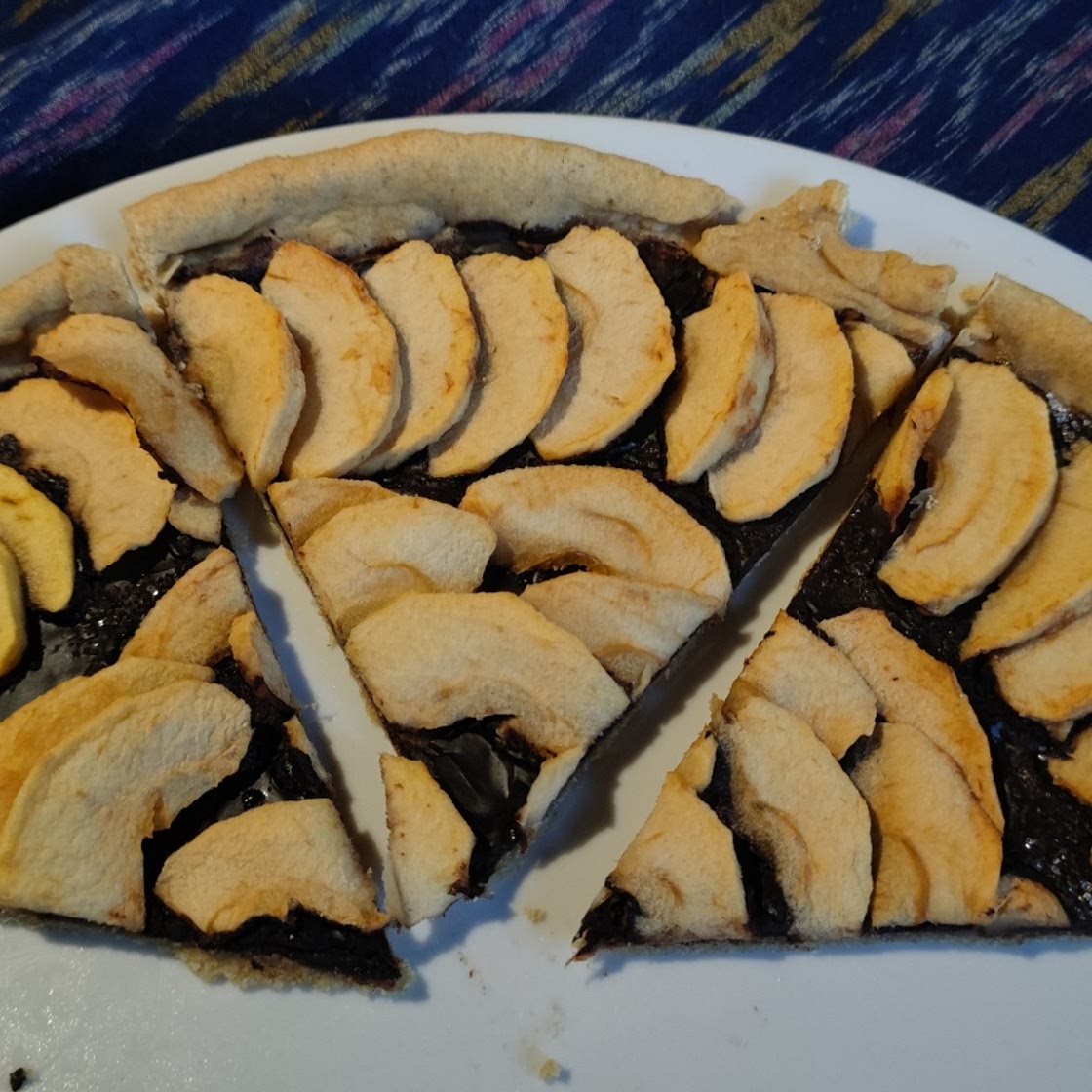 Tarte aux pommes choco