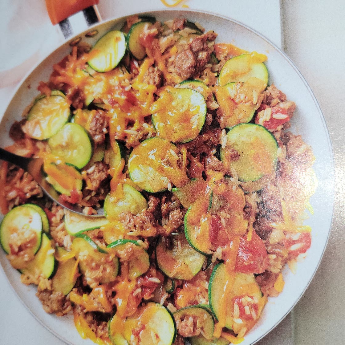 Sausage & Zucchini Stovetop Casserole