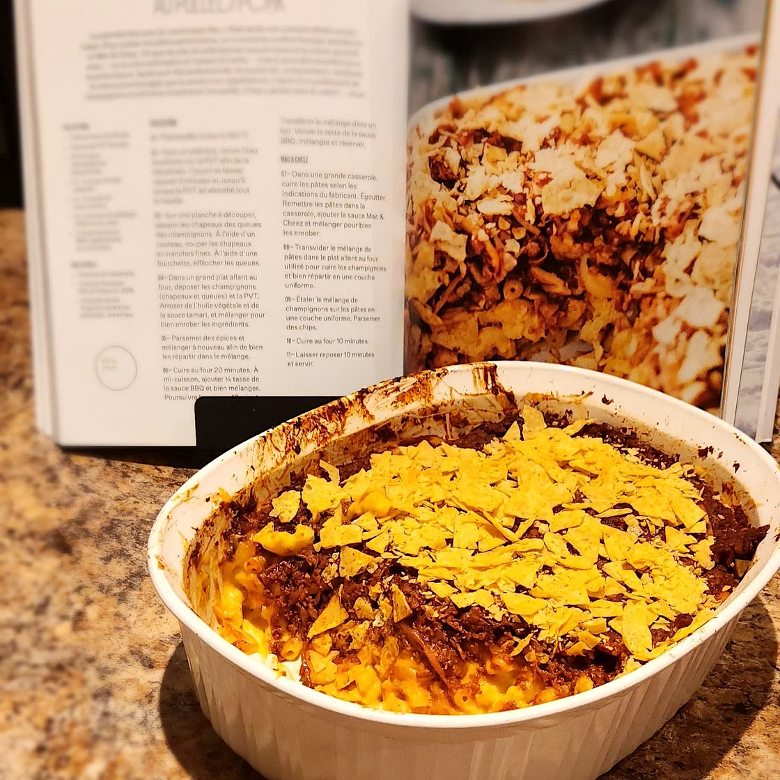 Mac & Cheez au pulled pork
