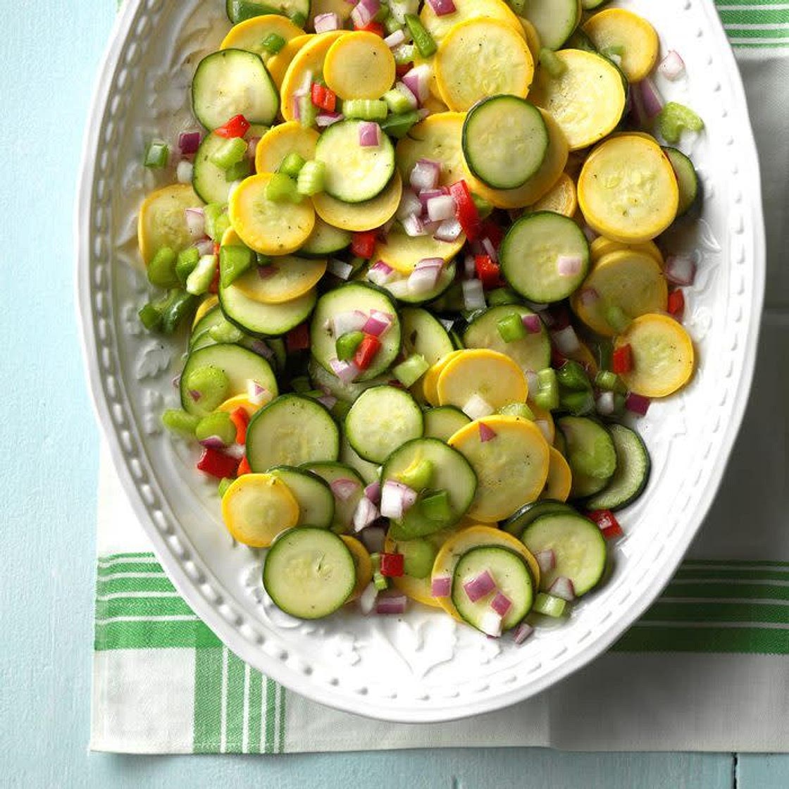 Sweet and Sour Squash Salad