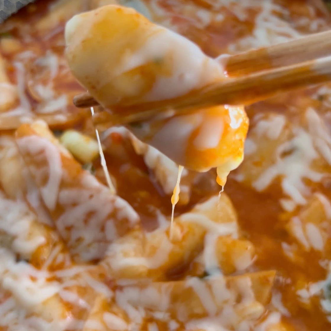 Mozzarella cheese tteokbokki- semi homemade 