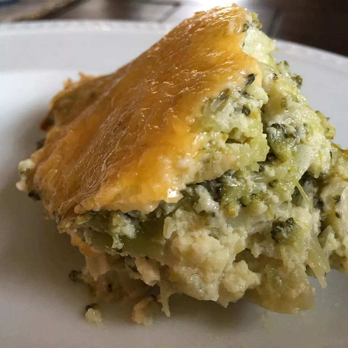 Souffléed Broccoli Casserole