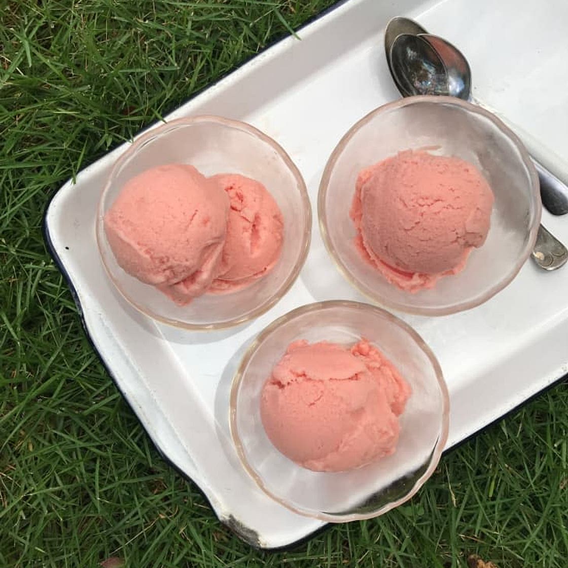 2- Ingredient Watermelon Sherbet