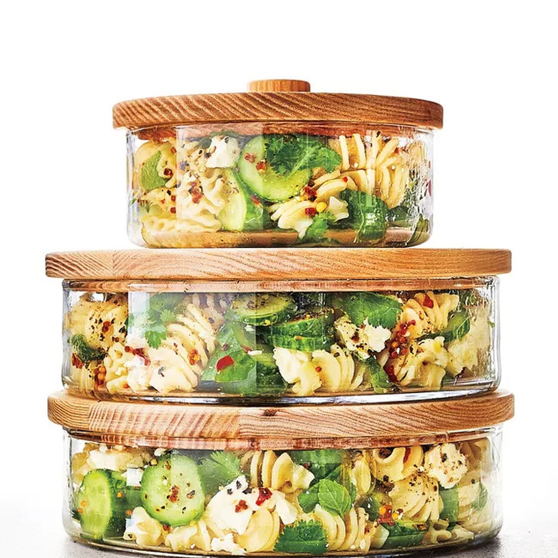 Lemony Cucumber and Herb Pasta Salad