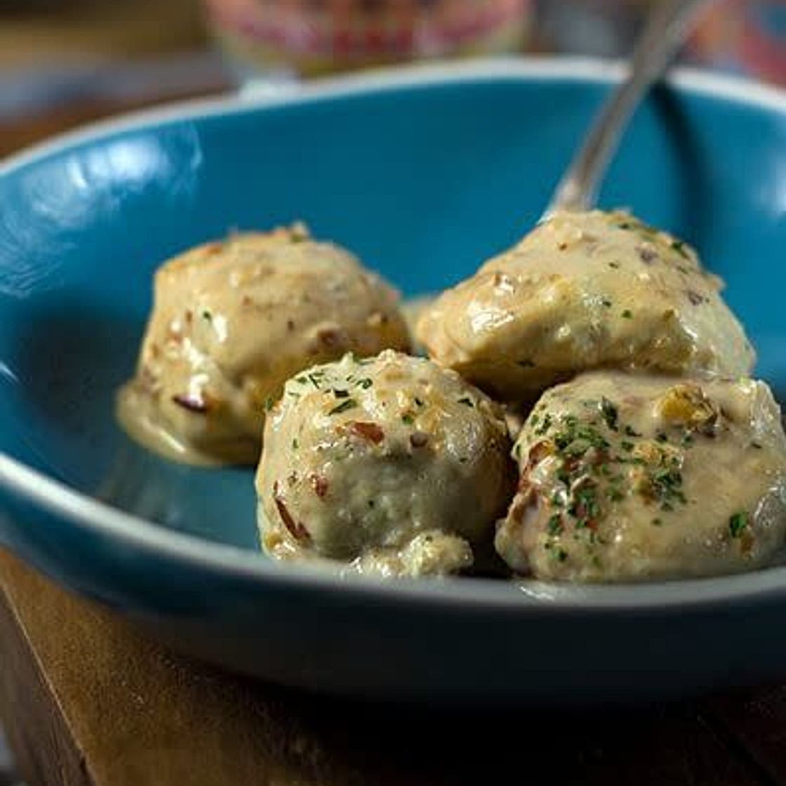 Albondigas pollito con verduras