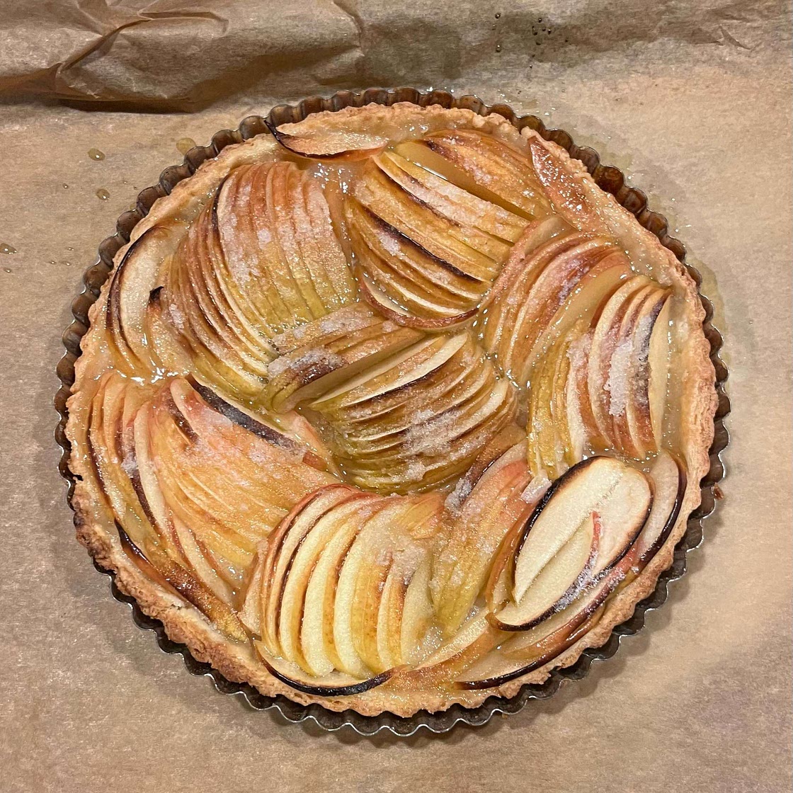 The Easiest French Apple Tart