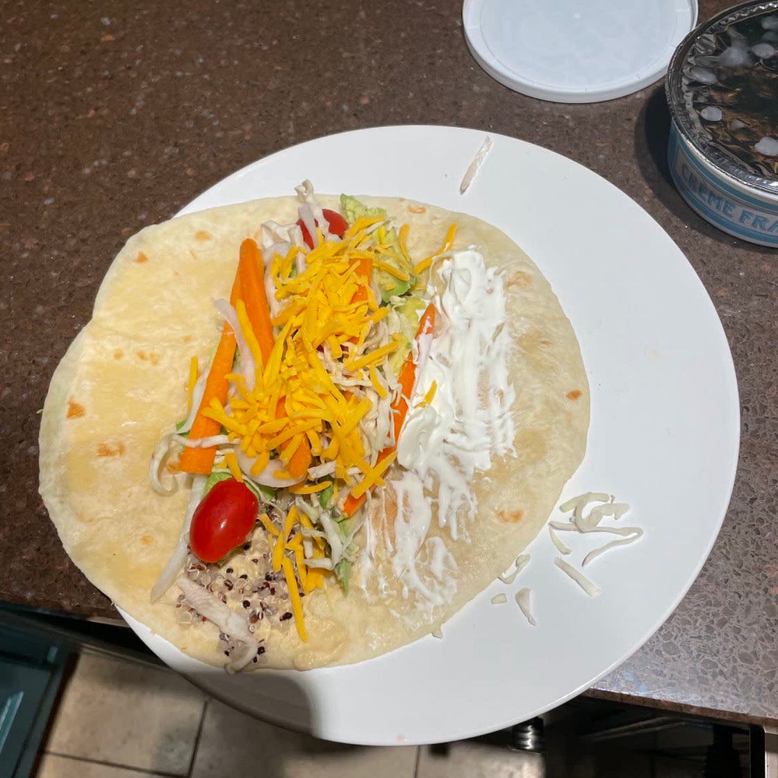 Veggie wrap 