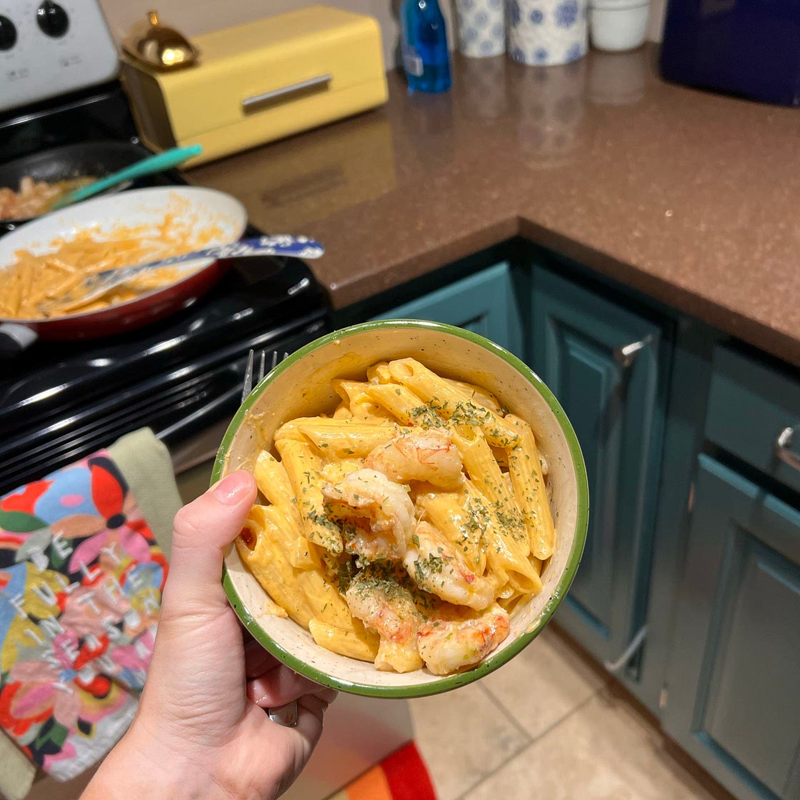 Pasta with vodka sauce 