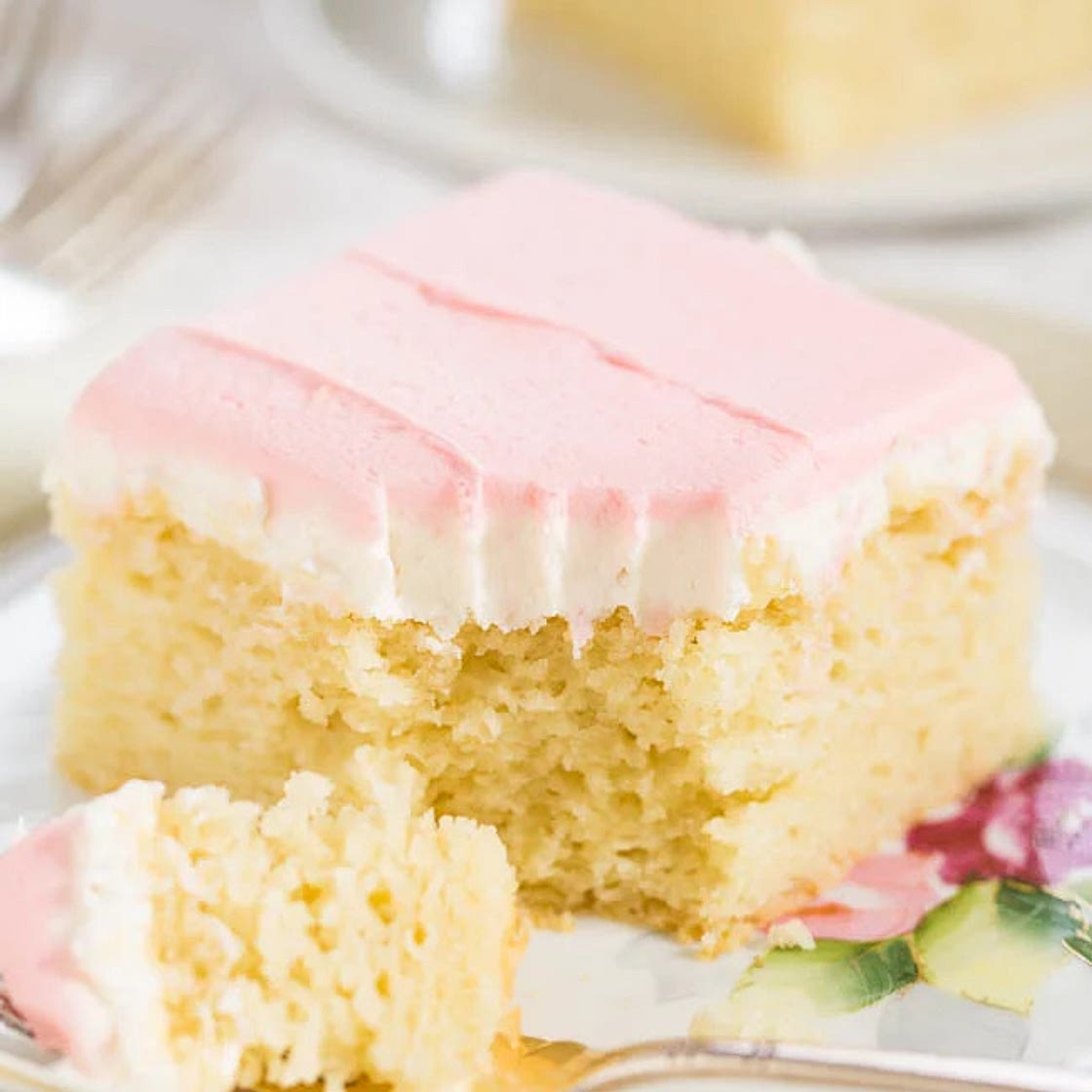 Easy Yellow Cake with Buttercream Frosting
