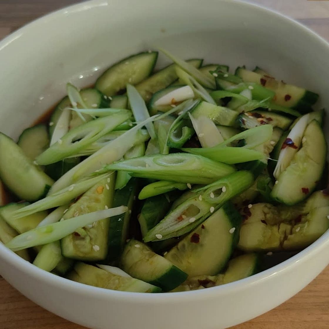 Asian Smashed Cucumber Salad