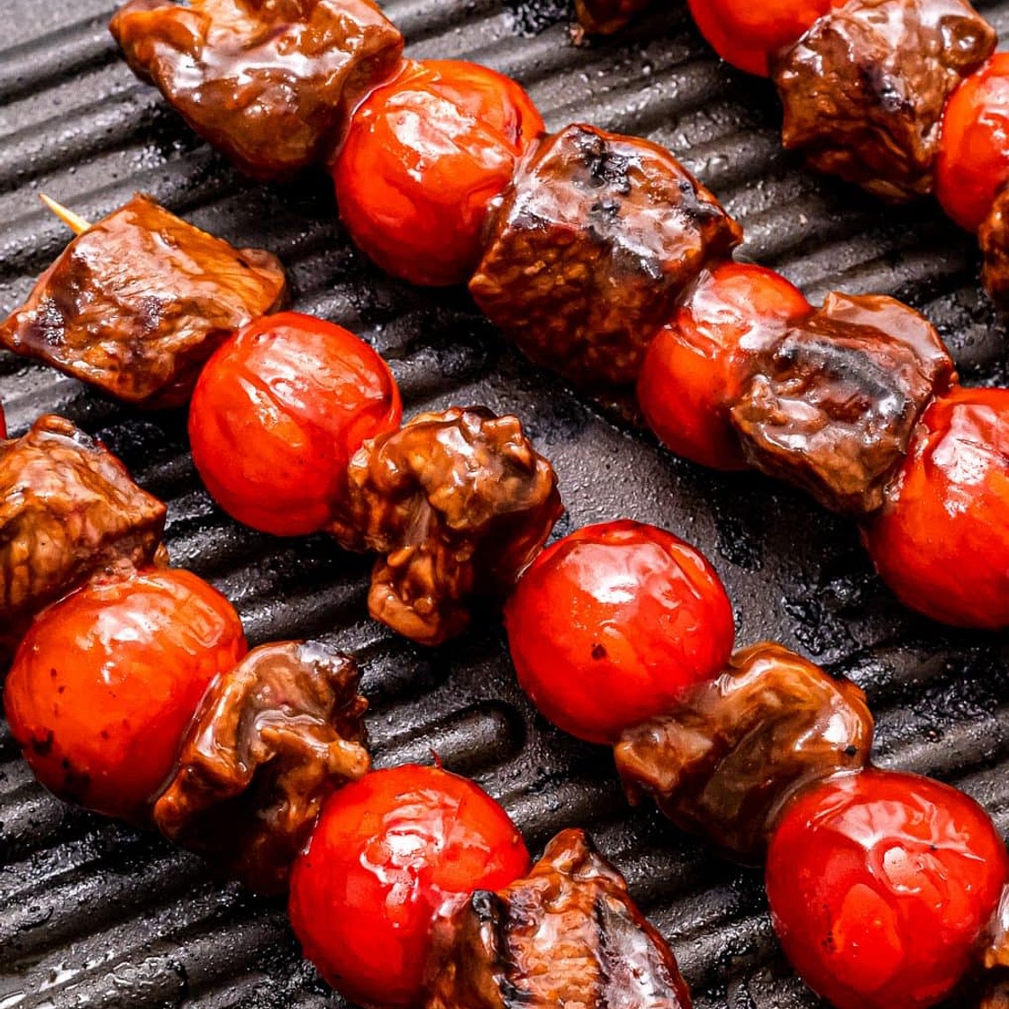 Balsamic Steak Kabobs