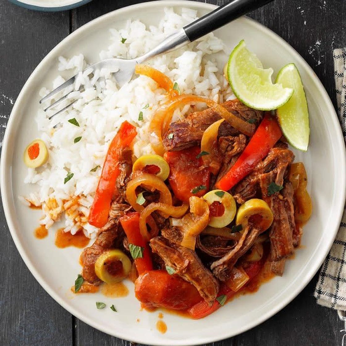 Slow-Cooked Ropa Vieja