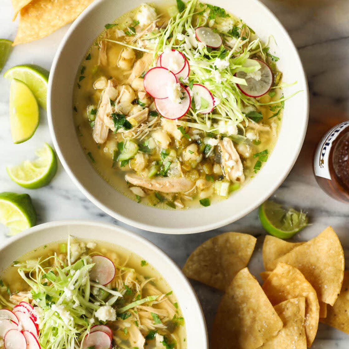 Slow Cooker Chicken Posole