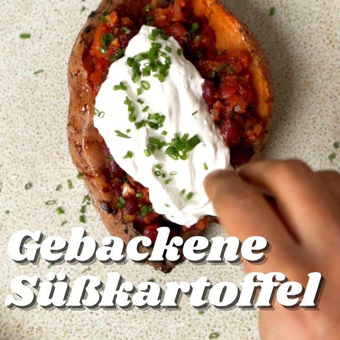 🍠 Gebackene Süßkartoffeln