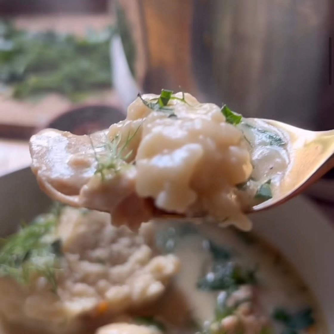 Chicken and Dumpling soup